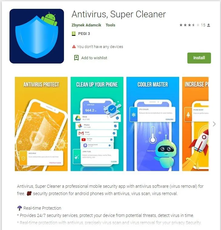 Malware in de app store